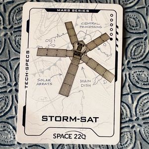 Rare Space 220 card Mars series